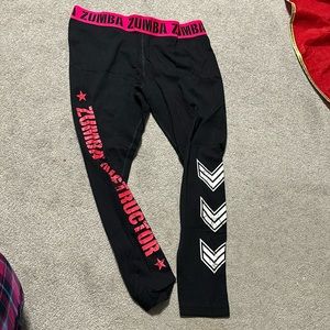 ZUMBA INSTRUCTOR 💕💃🏻 Neon pink leggings